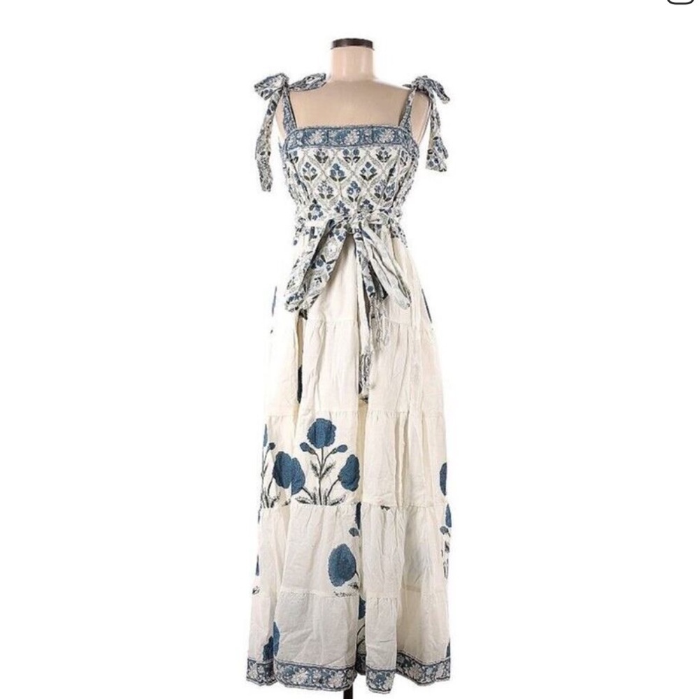 Sue Sartor Med shoulder tie dress. EUC $495